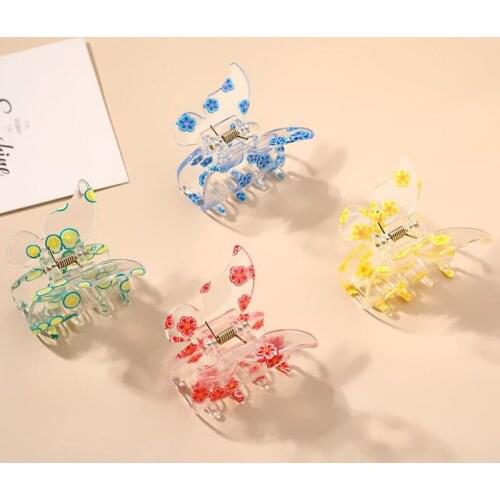 Hairpin Hair Claw Clip Butterfly Hair Claws Crab Women Styling Tools Mini Small Hair Clips Hairpin Barrettes Hair Accessories