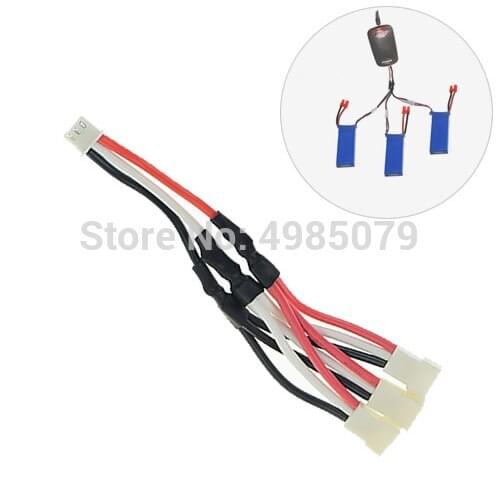 7.4V Battery Charger 3in1 Wire Line for SYMA X8 X8C X8 X8SC X8SW Lithium Battery Balance Charger Spare Part
