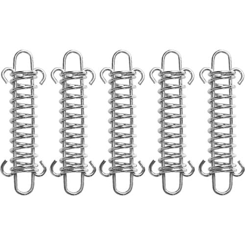 Wind Rope Buckle Outdoor Camping Hiking Fixed Tightening Spring Hook Buckles Travelling Easy Carrying Portable Parts