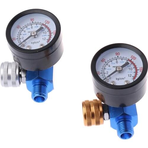 1/4NPT HVLP Spary Gun Regulator Air Pressure Gauge Regulator For Spray Gun