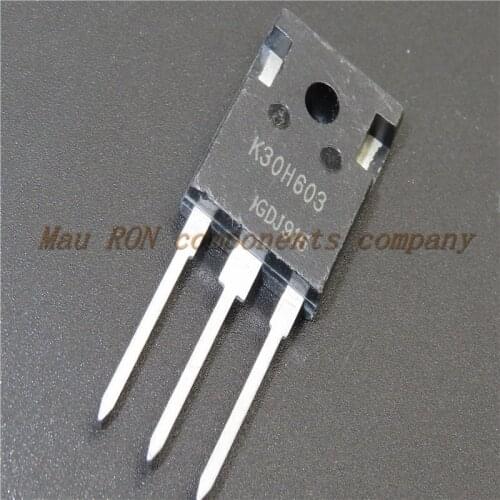 5PCS/LOT IKW30N60H3 K30H603 TO-3P TO-247 IKW30N60 New original In Stock