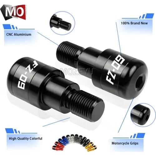 Motorcycle CNC Aluminum Handle Bar Handlebar Grips Ends Slider Falling Protector For YAMAHA FZ-09 FZ09 FZ 09 2014-2016 2015