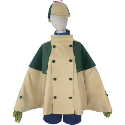 ID:INVADED Hijiriido Miyo Hondoumachi Koharu Cosplay Costume Halloween Carnival Cloak Suit Custom Made