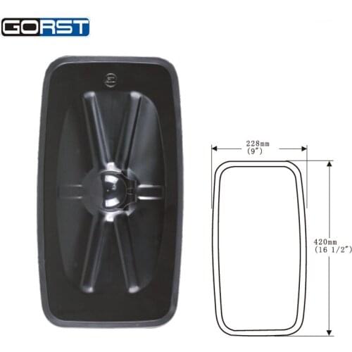 Car/Automobile Accessories Car-Styling Reflector Rearview Mirror Side Mirror Exterior Assembly for SAAB Scania R93 113 143 truck