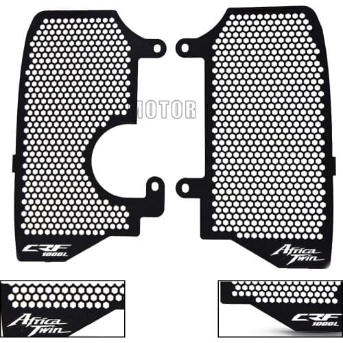 For Honda CRF1000L Africa Twin ADV Sports 2016 2017 2018 2019 Motor Radiator Side Guard Grill Grille Cover Protector CBF 100L