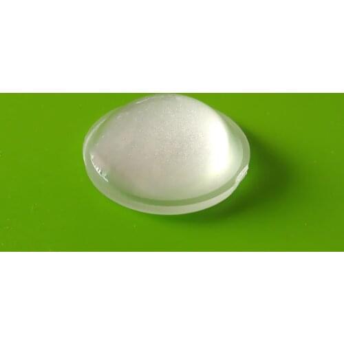 23mm Matte Plano convex PMMA Acrylic Lens Condenser COB Zoom LED flashlight spotlight Collimator