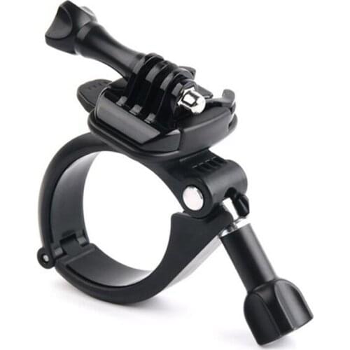 Handlebar Seatpost Rotary Base Clamp Mount For Gopro Hero 9 8 7 5 For Xiaomi 4K H9 For Sjcam Stand Holder For Gopro