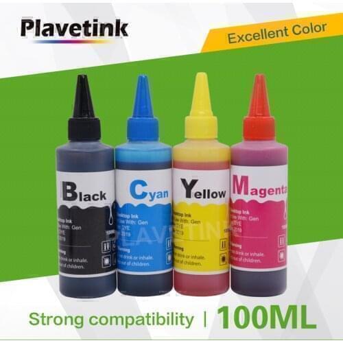 Plavetink Ink Bottle For 100ml Dye Printer Ink Refill Kits For Canon PG 445 CL 446 XL For Pixma iP2840 MG2440 Ink Jet Printers