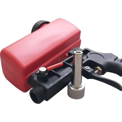 90psi Portable Gravity Sandblasting Gun Pneumatic Small Sand Blasting spray gun Adjustable Pneumatic Sandblaster