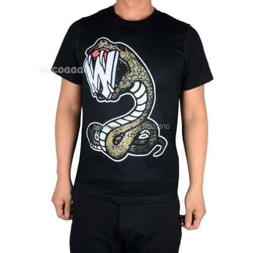 Der W Snake Streetwear Rock Brand shirt 3D new mma fitness Hardrock heavy Dark Metal Punk 100%Cotton skateboard camiseta ropa
