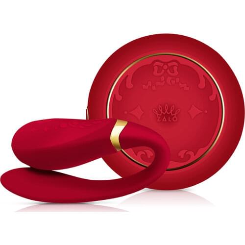 ZALO Double-head Vibrator Couples G Spot U-type Silicone Stimulator wireless app remote control vibrator sex toys for woman Wear