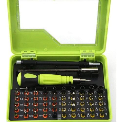 53 in 1 Multi-purpose Precision Magnetic Screwdriver Sets Electrical Household Hand Tools Set for Phone PC Repair