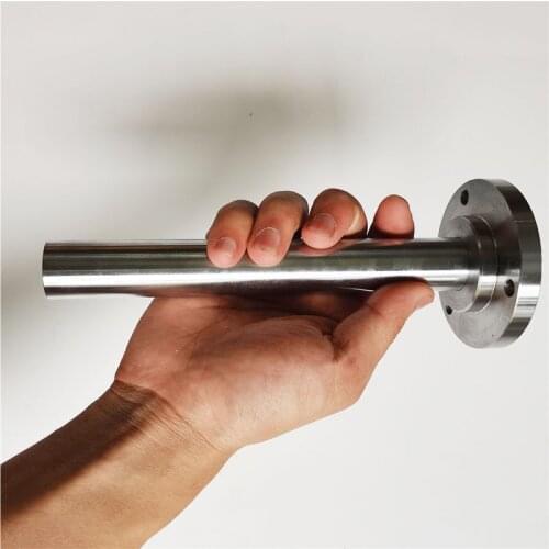 Spindle Shaft Diameter 25mm Length 203mm Chuck Flange Back Plate Base Adapter Fit K11-80 80mm