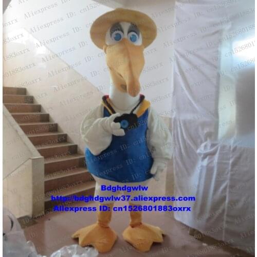 Toco Toucan Hornbill Pelican Bird Mascot Costume Adult Cartoon Character New Products Launching Anime Costumes zx1189