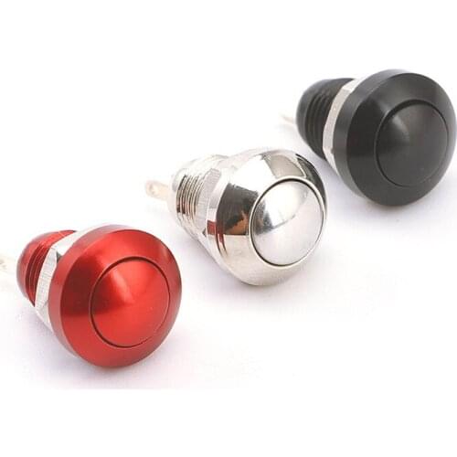 8 mm metal push button switch color 2 feet from the complex self-locking normally open leg waterproof power start button 220 v