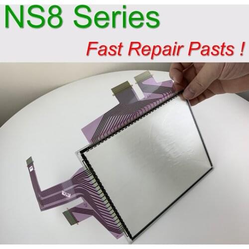 New Original Touch panel screen for Omron NS8-TV00-V1 NS8-TV01-V1 NS8 NS8-TV00-V2 NS8-TV00B-V2 with Front overlay