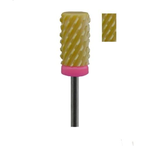 Orange Ceramic Nail Drill Bit - Small Barrel Bit 3XC