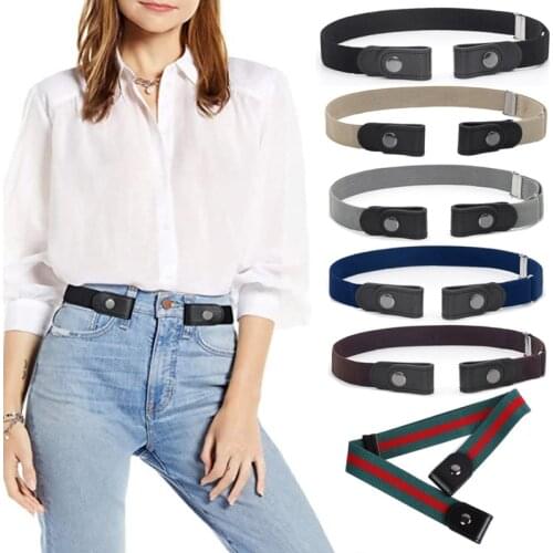 DropShiping Buckle-Free Belt For Jean Pants,Dresses,No Buckle Stretch Elastic Waist Belt ForWomen/Men,No Hassle Waist Belt