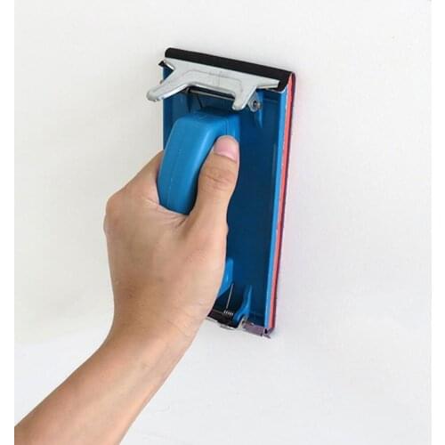 Handheld Sandpaper Frame Hand Grip Sandpaper Frame Tools For Abrasive Holder P0R2