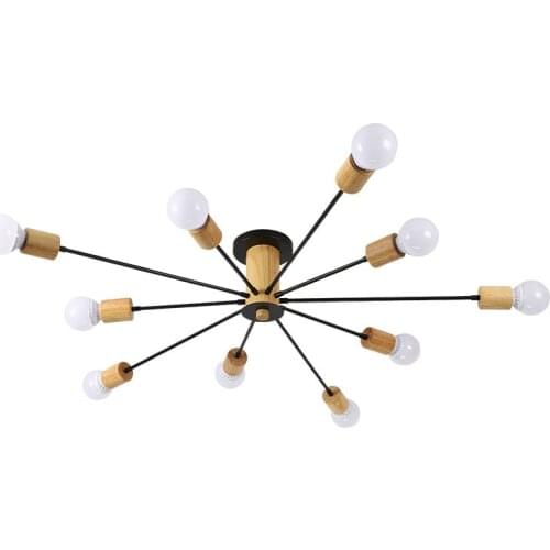 Nordic Led Pendant Lights Dining Room Pendant Lamp Modern Colorful Restaurant Kitchen Coffee Bedroom Loft Hanglamp Wood E27 220v