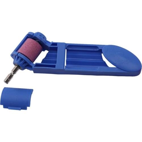 LBER 2-12.5mm Drill Bit Sharpener Portable Corundum Grinding Wheel Tool Corundum Resisting Drill Polishing Grinder Wheel Tool