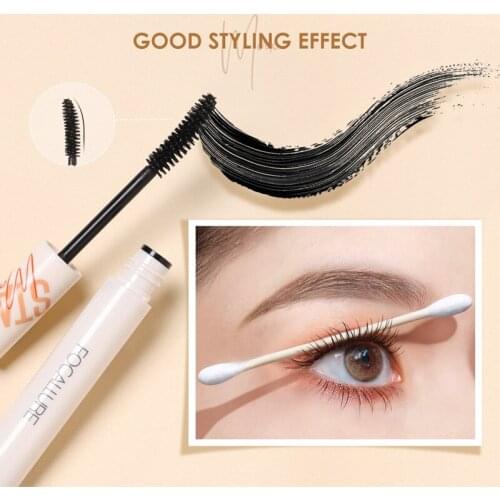 FOCALLURE Volumizing Mascara Curling Thick Lengthening Eyelashes Eye Makeup Waterproof Quick Dry Black Mascara Comestic TSLM2