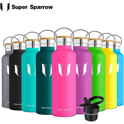 Super Sparrow Stainless Steel Large Capacity Vacuum Thermos Water Bottles Travel Insulated Bottle Portable Coffee Thermal Mug