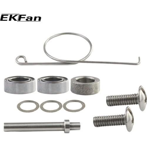 EKFan Fishing Handle Knob Tool Fishing Reel Handle Accessory Bearing Washers Gasket Screw Assembling Fishing Knob Tools