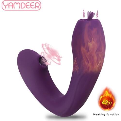 Vagina Sucking Vibrator 10 Speeds Vibrating Sucker Oral Sex Suction Clitoris Stimulator Erotic Sex Toy for Women Sexual Wellness