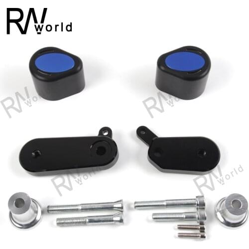 ZX-6R 2009-2011 Motorcycle CNC Aluminum Engine Crash Bunds Pads Slider Protector Cover For KAWASAKI Ninja ZX6R ZX 6R 2010 Blue