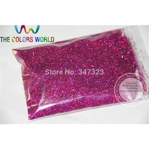 0.4MM Laser Dark Peach Color holographic Glitter dust nail tools or other art Decoration sequins