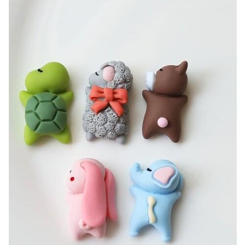 20pcs Japanese soft cute resin patch Sweet Earrings For Women Girls diy handmade jewelry hairpin brooch Accessories material