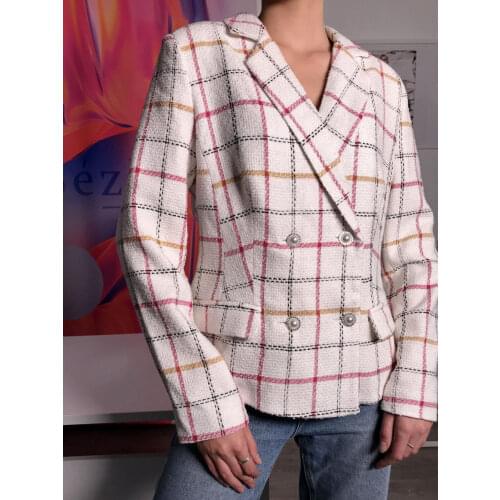 AVemod Women's Tweed Blazers