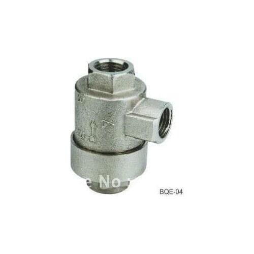 1pcs BQE-04 Pneumatic 1/2" BSPT Quick Exhaust Valve Brass