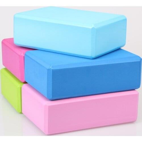 EVA yoga brick eco-friendly multicolour thickening yoga bricks yoga fitness