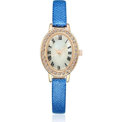 Fashon women brand watches leather strap casual wristwatches NO.2