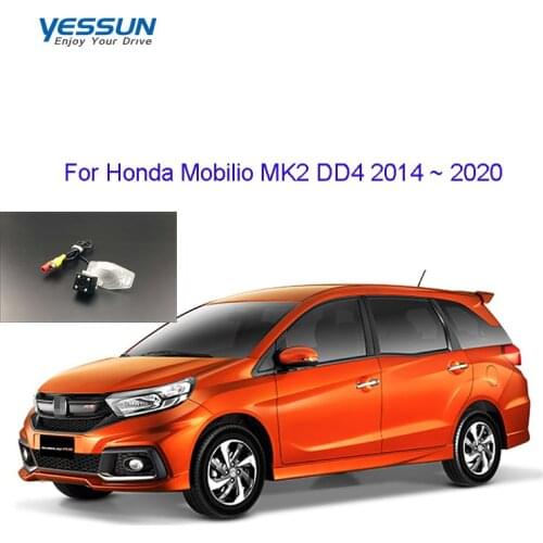Yessun rear view camera For Honda Mobilio Mobilio E/Rs MK2 DD4 2014~2020 2TH CCD night view backup camera/license plate camera