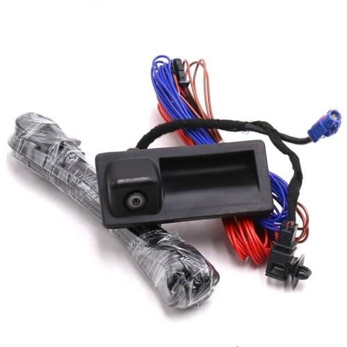 RGB REAR VIEW CAMERA Trunk Handle Low Camera KIT FOR JETTA MK5 MK6 TIGUAN RNS510 RCD510 RNS315