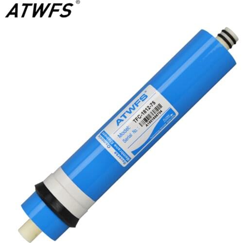 ATWFS 75gpd RO Membrane reverse osmosis system Water Purifier RO membrane Cartridge General Common Water Filters for Household