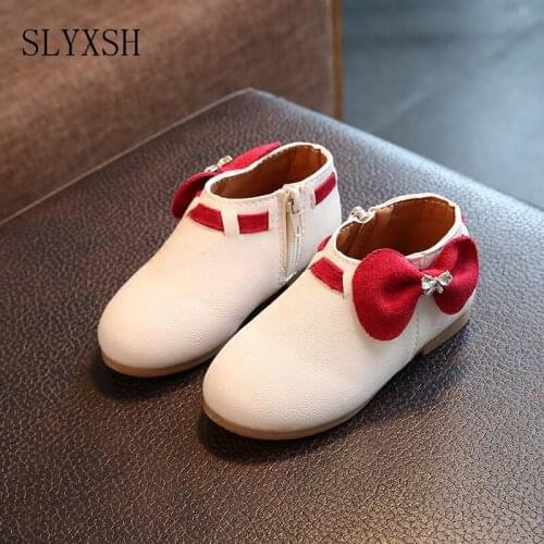 SLYXSH New winter Childrens hot sale casual boots classic shoes non-slip kids keep warm snow boots for girls