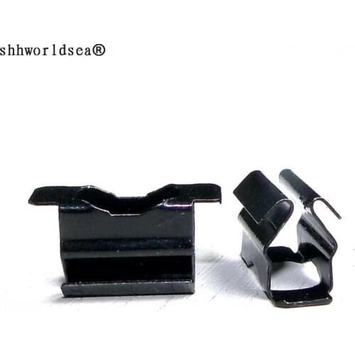 Shhworldsea auto clip fasteners Front and rear door handle trims, instrument panel for audi for vw 4A0853107