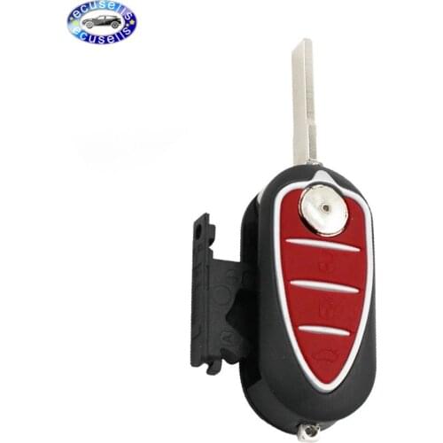 Replacement Uncut 3 Button For Alfa Romeo Mito Giulietta GTO 159 Remote Key Fob Case