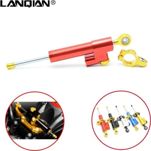 Universal Motorcycle Damper Steering Stabilizer Moto Linear Safety Control For SUZUKI Hayabusa DL250 C50 SE C50T M109R S40 GZ250