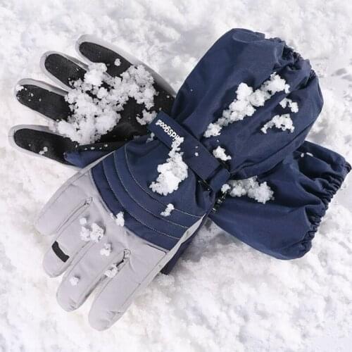 Thickened Palm Ski Gloves Ultralight Riding Snow Built-in Waterproof Bag Gloves Waterproof Winter Warm Snowboard Motorcycle