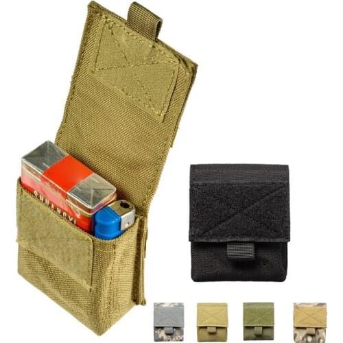 Military Molle Pouch Sheath Airsoft Hunting Tactical Single Pistol Magazine Pouch Multifunctional tools storage Bags