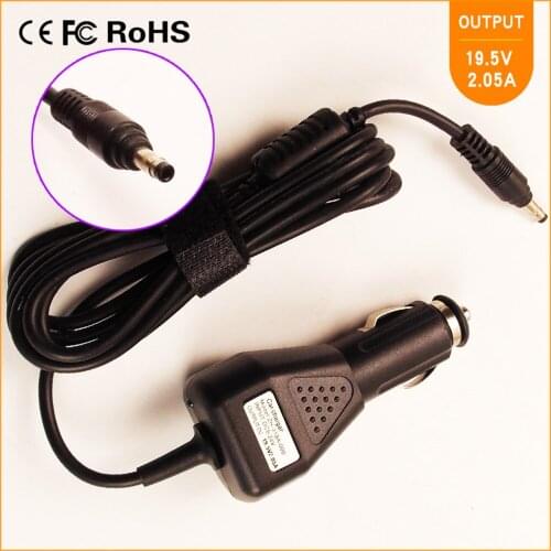 19.5V 2.05A Laptop Car DC Adapter Charger for HP/Compaq Mini 609949-001 626028-001 WE449AA#ABA WE824UA A040R01AL-HW01 WJ361PA