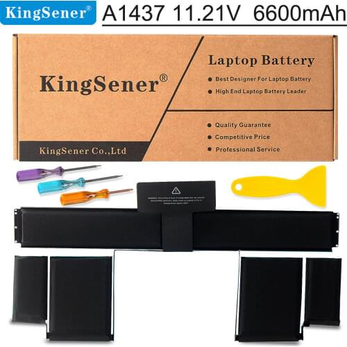 Kingsener 11.21V 74Wh Laptop Battery A1437 for APPLE MacBook Pro13" Retina A1425 (Late 2012, Early 2013) 020-7653-A With tools