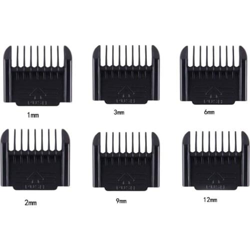 Electric Clipper Accessories,4Pcs Cut Clipper Limit Comb Guide Attachment Size Barber Replacement