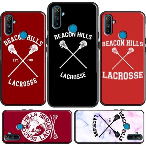 Beacon Hills Lacrosse Logo Teen Wolf For OnePlus 8 Pro 9 Pro 9R Nord 8T Phone Case For OPPO Realme GT Neo 6 7 8 Q3 Pro C3 C21