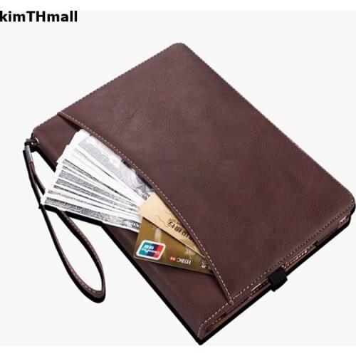 Case For iPad Air 1 Air 2 5th 6 New iPad 9.7 2017 2018 case for iPad Pro Cover Smart leather Card Slot Tablets case kimTHmall